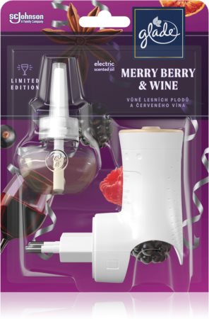 GLADE Merry Berry & Wine diffusore di aromi con ricarica