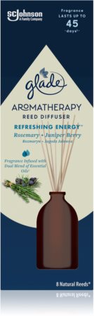 GLADE Aromatherapy Refreshing Energy aroma diffuser with filling Rosemary +  Juniper Berry