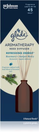 GLADE Aromatherapy Refreshing Energy smaržvielu difuzors ar rezervi Rosemary + Juniper Berry