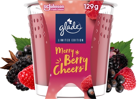 GLADE Merry Berry Cheers kvapioji žvakė aromatas Merry Berry Cheers