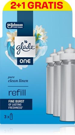GLADE ONE Pure Clean Linen Refill-Packung für den Lufterfrischer