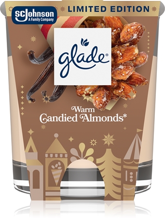 GLADE Warm Candied Almonds vela perfumada