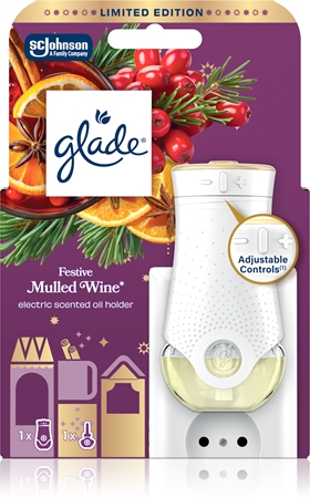 GLADE Festive Mulled Wine elektrisk luftfrisker