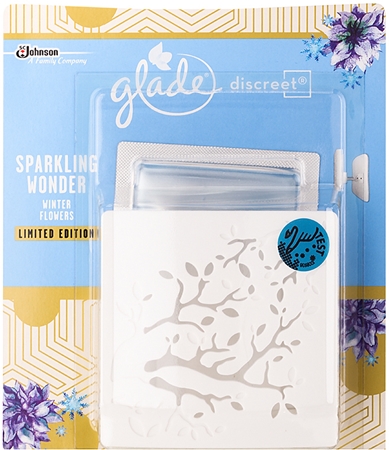 GLADE Discreet Electric Air Freshener 8 g With Refill Sparkling Wonder