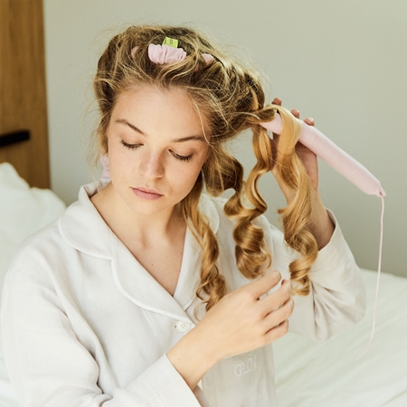 GLOV CoolCurl Heatless Haircurling Tool plaukų aksesuarams garbanoms formuoti