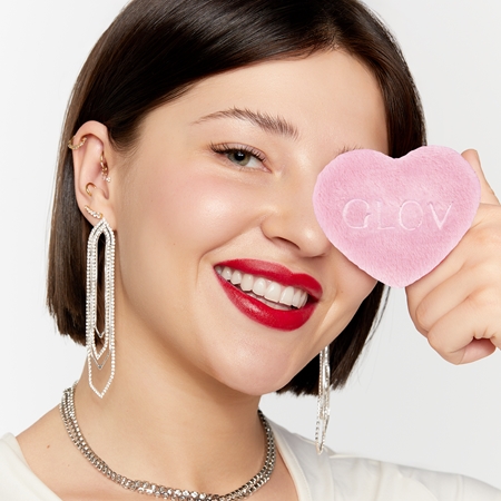 GLOV Heart-Shaped Ultrasoft багаторазові косметичні диски для видалення макіяжу