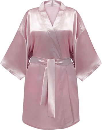 Kimono Accappatoio Da Donna In Cotone – Vestaglia Leggera Con Allacciatura – Modello A Righe - 4