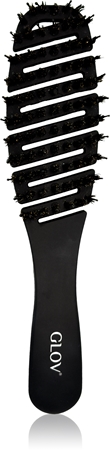 GLOV Flexi Fine Glide Detangling Hair Brush for Fine Hair Flat Brush for hair