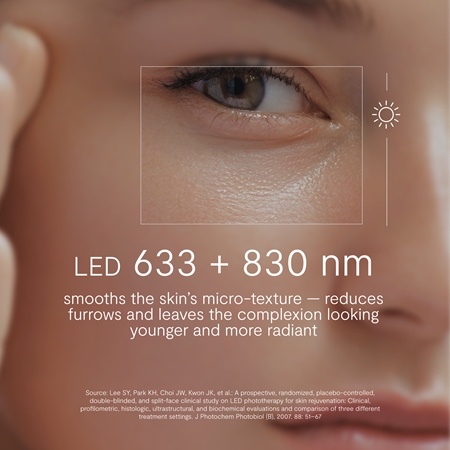 GLOV LunaEye Therapy Patches LED treatment mask for under eye circles