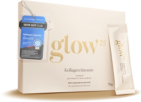 Glow25 Kollagen Intensiv Säckchen mit Kollagen