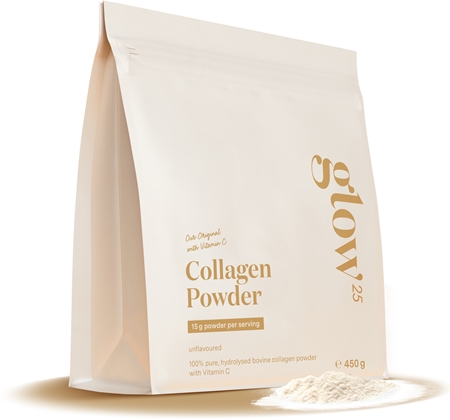 Glow25 Collagen Powder with Vitamin C collagene idrolizzato con vitamina C