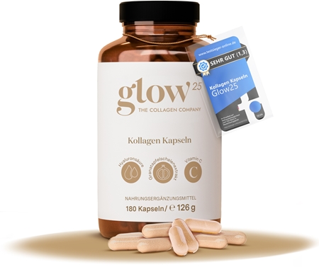 Glow25 Kollagen Kapseln Kapseln mit Kollagen