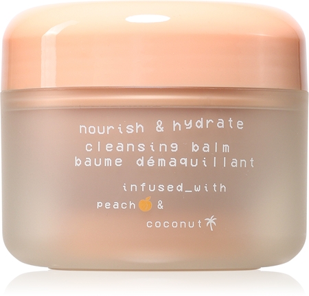 Glow Hub Nourish & Hydrate Nourishing Cleansing Milk Balm with peach extract