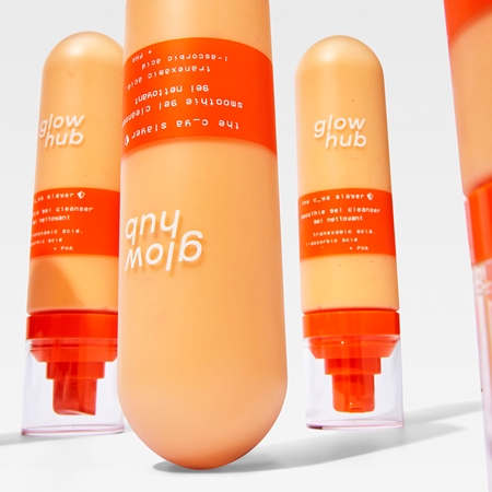Glow Hub The C Ya Slayer Creamy Cleansing Gel to even out skin tone