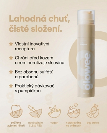 Glowee Vanilla Whitening Toothpaste