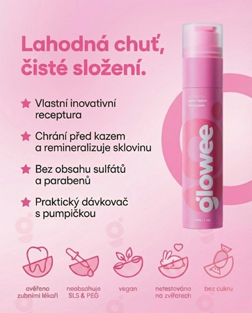 Glowee Water Melon Whitening Toothpaste