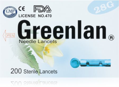 GlucoLab Easygluco Needle Lancets jehličky do odběrového pera glukometru