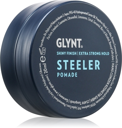 Glynt Steeler Pomade vizes bázisú hajkenőcs extra erős fixáló hatású
