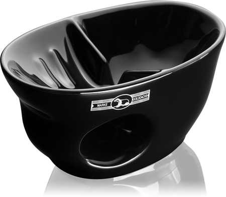 Golddachs Bowl Tiegel für Rasiermitteln