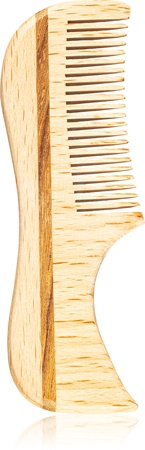 Golden Beards Eco Moustache Comb 7,5 cm Bartkamm aus Holz