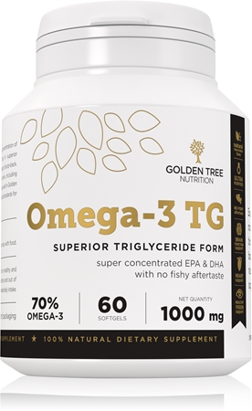 Golden Tree Omega-3 TG Weichkapseln mit essenziellen Fettsäuren