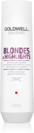 Goldwell Dualsenses Blondes & Highlights Shampoo für blonde Haare neutralisiert gelbe Verfärbungen