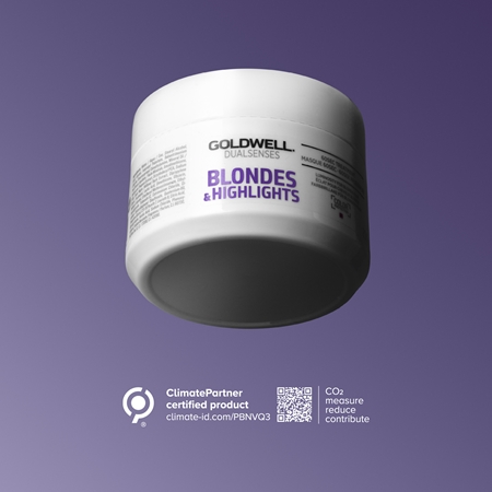 Goldwell Dualsenses Blondes & Highlights αναγεννητική μάσκα εξουδετέρωση κίτρινων αποχρώσεων