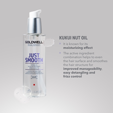 Goldwell Dualsenses Just Smooth oil for unruly and frizzy hair