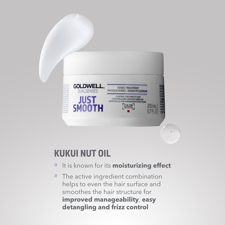 Goldwell Dualsenses Just Smooth Mjukgörande mask För ostyrigt hår