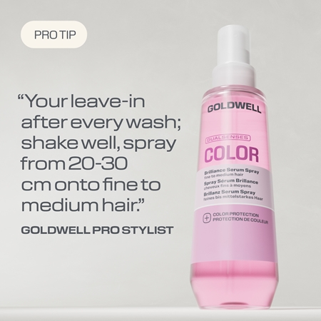 Goldwell Dualsenses Color Brilliance Serum Spray sérum sans rinçage en spray pour une brillance éclatante