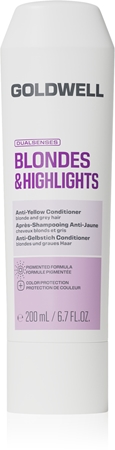 Goldwell Dualsenses Blondes & Highlights Anti-Yellow Conditioner Conditioner neutralisiert gelbe Verfärbungen