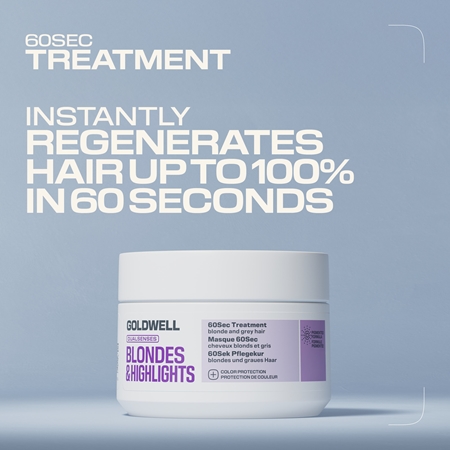Goldwell Dualsenses Blondes & Highlights 60Sec Treatment soin régénérateur intense pour cheveux blonds et méchés