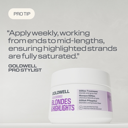 Goldwell Dualsenses Blondes & Highlights 60Sec Treatment soin régénérateur intense pour cheveux blonds et méchés