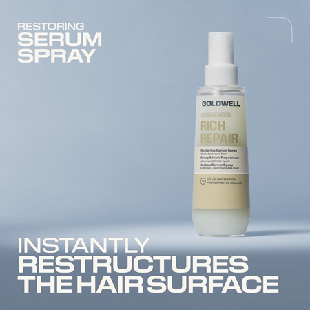 Goldwell Dualsenses Rich Repair Restoring Serum Spray struktūrą atkuriantis serumas purškiamas