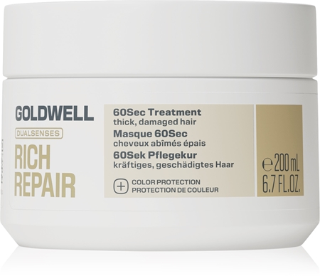 Goldwell Dualsenses Rich Repair 60Sec Treatment cure nourrissante en profondeur
