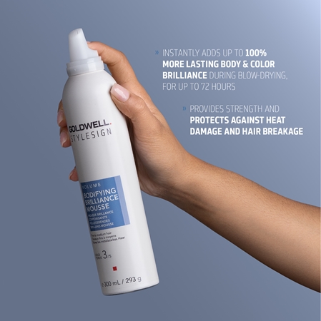 Goldwell StyleSign Bodifying Brilliance Mousse Haarverfestigungsmittel für Volumen und mittleren halt für strahlenden Glanz