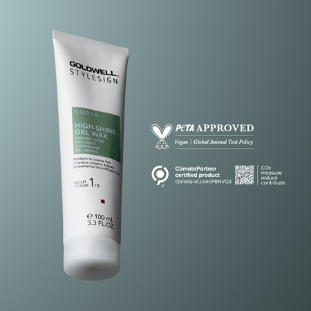 Goldwell StyleSign High-shine Gel Wax zselés wax a hullámos és göndör hajra