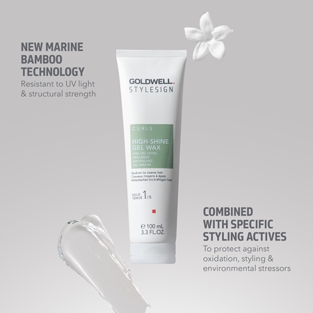 Goldwell StyleSign High-shine Gel Wax zselés wax a hullámos és göndör hajra