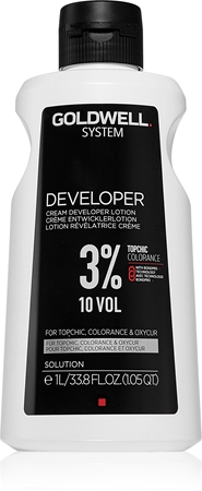 Goldwell System Developer γαλάκτωμα ενεργοποίησης 3 % 10 vol