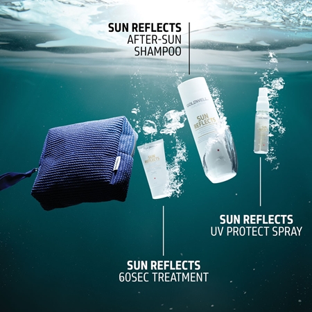 Goldwell Dualsenses Sun Reflects Reisikomplekt päikesestressis juustele