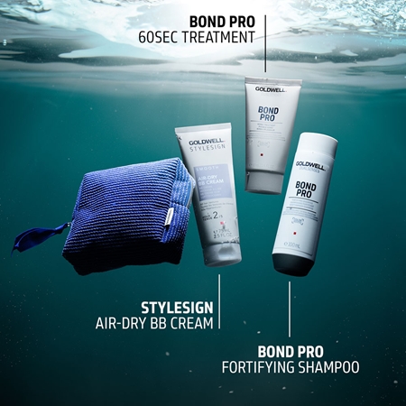 Goldwell Dualsenses Bond Pro cestovní sada pro poškozené a křehké vlasy