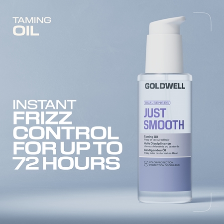 Goldwell Dualsenses Just Smooth Taming Oil huile lissante pour cheveux indisciplinés et frisottis