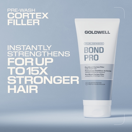 Goldwell Dualsenses Bond Pro Pre-Wash Cortex Filler Feuchtigkeitspflege zur Nutzuung vor der Haarwäsche mit regenerierender Wirkung
