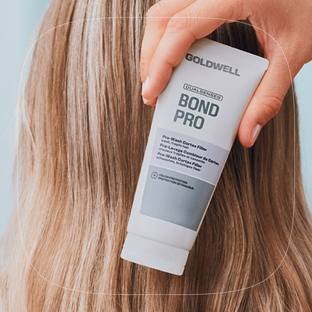 Goldwell Dualsenses Bond Pro Pre-Wash Cortex Filler Feuchtigkeitspflege zur Nutzuung vor der Haarwäsche mit regenerierender Wirkung