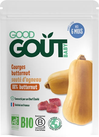 Good Gout BIO maslová tekvica s jahňacím mäsom