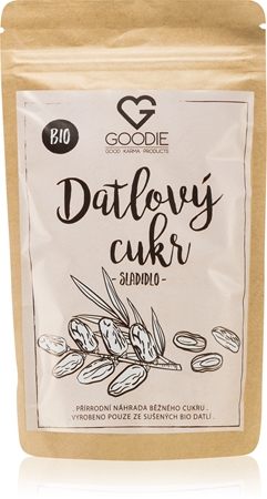 Goodie Datlový cukr BIO přírodní sladidlo v BIO kvalitě