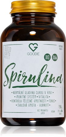 Goodie Spirulina BIO přírodní antioxidant v BIO kvalitě