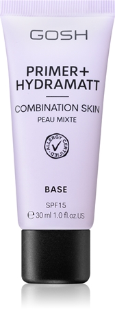 Gosh Primer Plus + base subrejacente mate com efeito hidratante