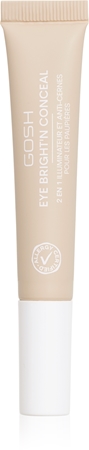 Gosh Bright'n Conceal λαμπρυντικός διορθωτής για την αντιμετώπιση μαύρων κύκλων κάτω από τα μάτια