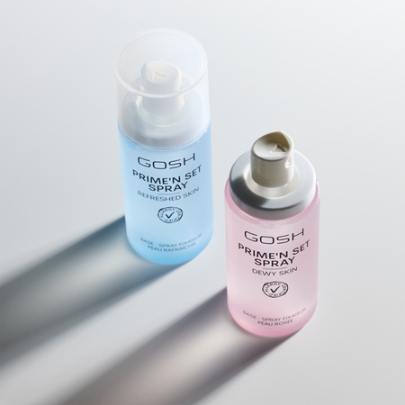 GOSH COPENHAGEN Prime'n Set Dewy Skin Brightening Setting Spray for the face